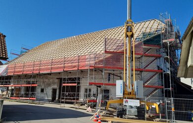 Bau der Photovoltaikanlage beginnt!